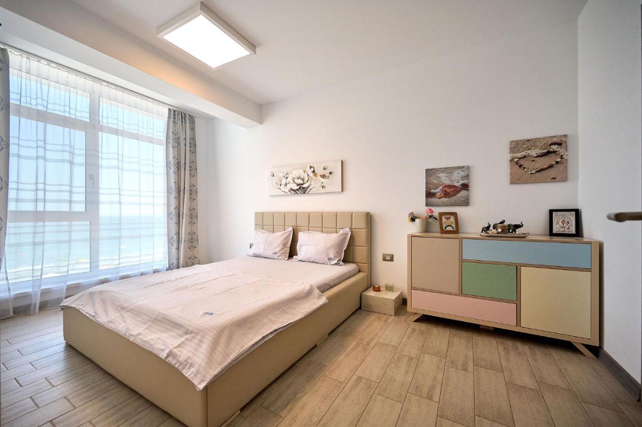 Paradise Sea View 2Bd Apt Spa N Pools Beach Resort Navodari Bagian luar foto