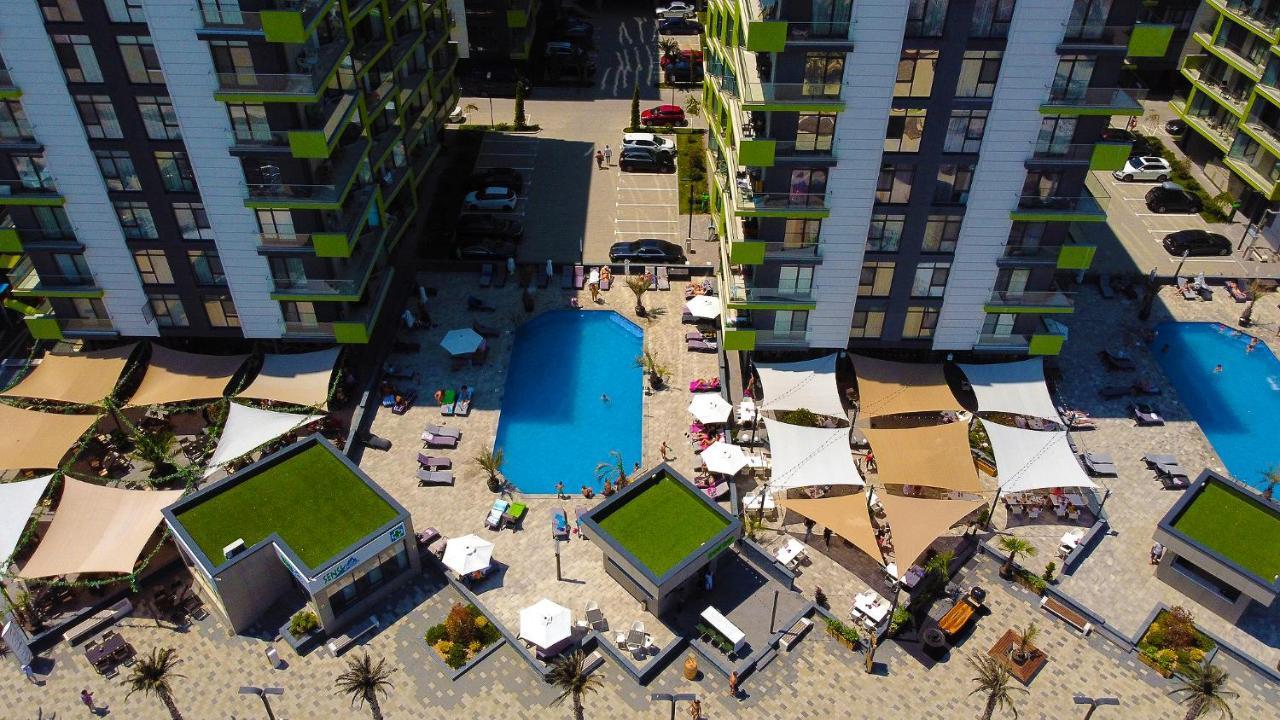 Paradise Sea View 2Bd Apt Spa N Pools Beach Resort Navodari Bagian luar foto